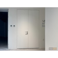 White Primed Double Interior Doors – Developer-Grade Residential Solution | DoorHub UAE
